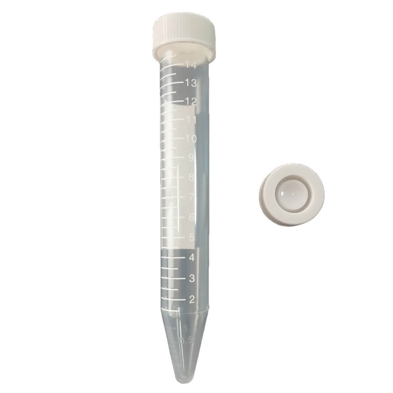 Centrifuge tubes with conical bottom, screw cap