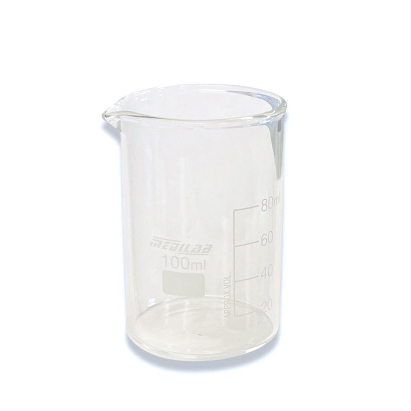 Glass beakers, heavy duty