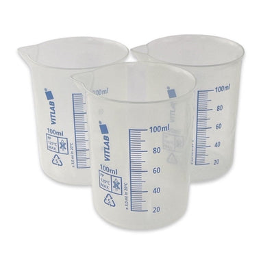 VITLAB beakers, PP