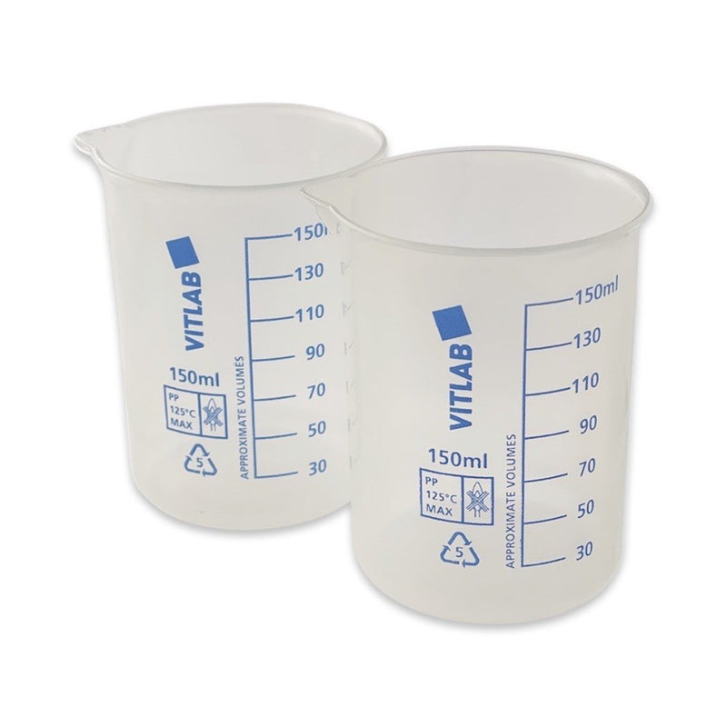 VITLAB beakers, PP