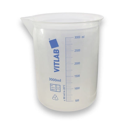 VITLAB beakers, PP