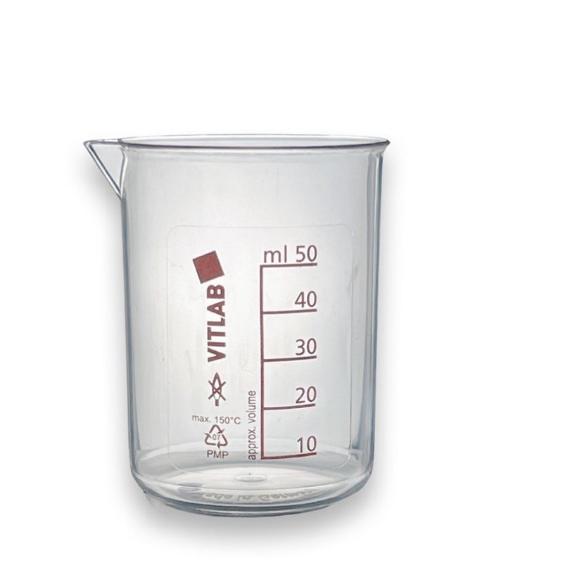 VITLAB beakers, PMP