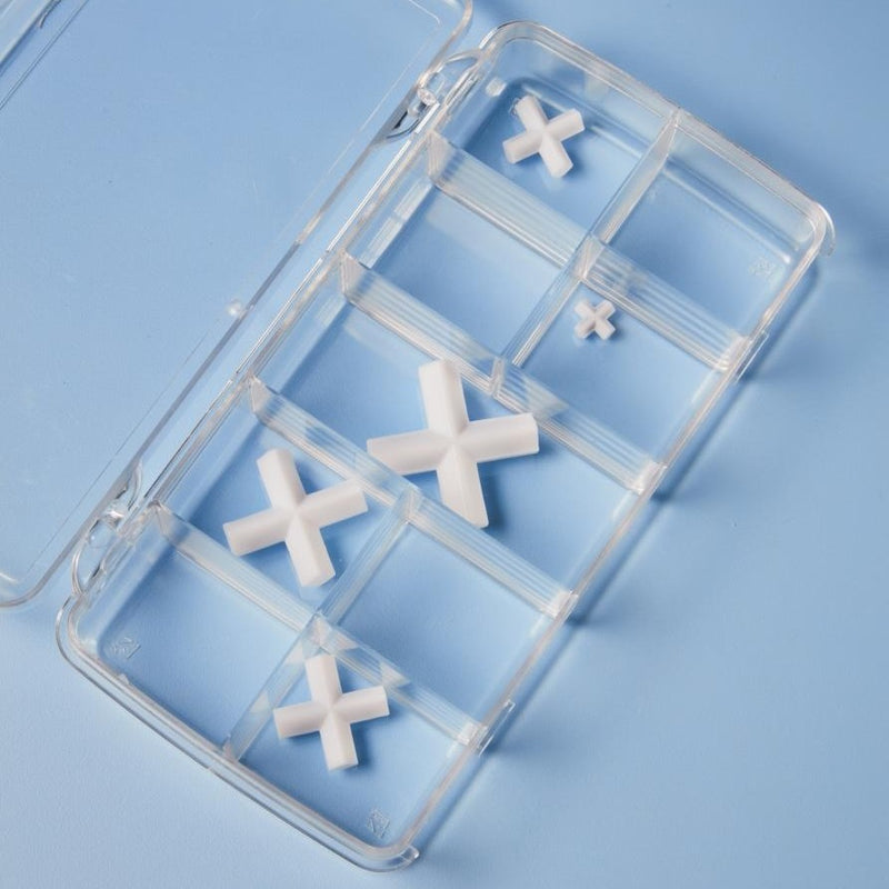 Cross magnetic stirrer bar assortment, PTFE coated