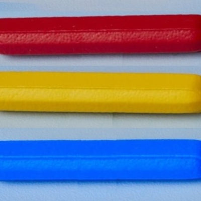 Double-ended magnetic stirrer bars, PTFE coated