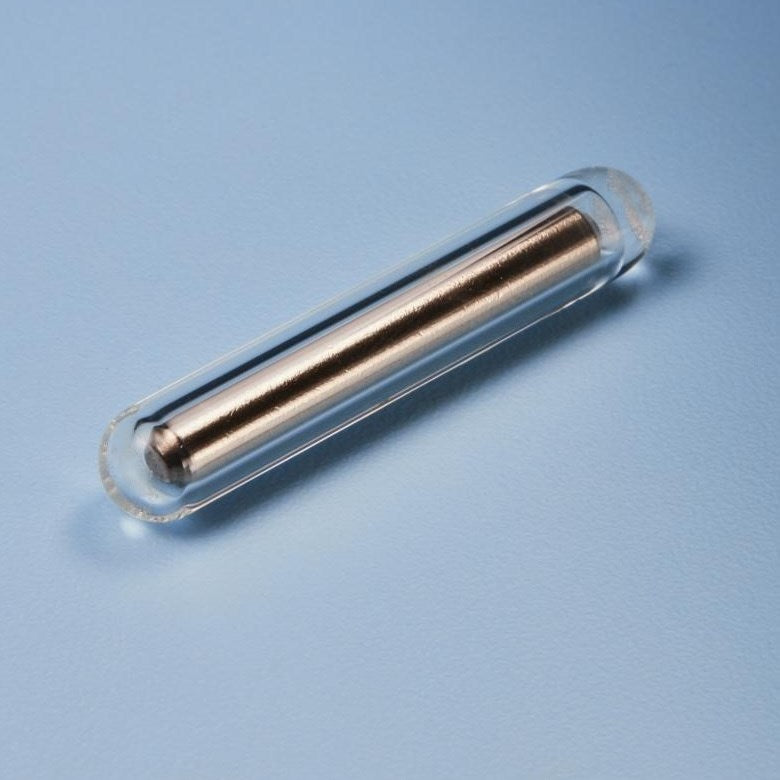 Magnetic stirrer bars, glass coated
