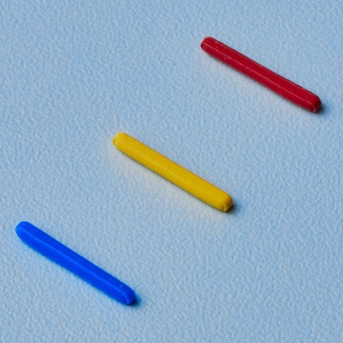 Micro magnetic stirrer bars, PTFE coated