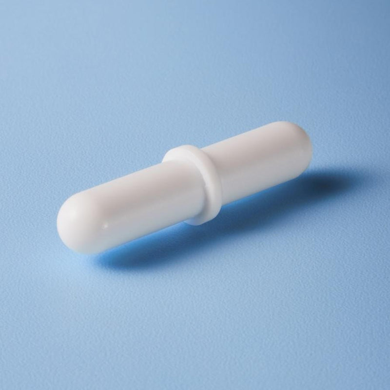 Removable ring magnetic stirrer bars, PTFE coated
