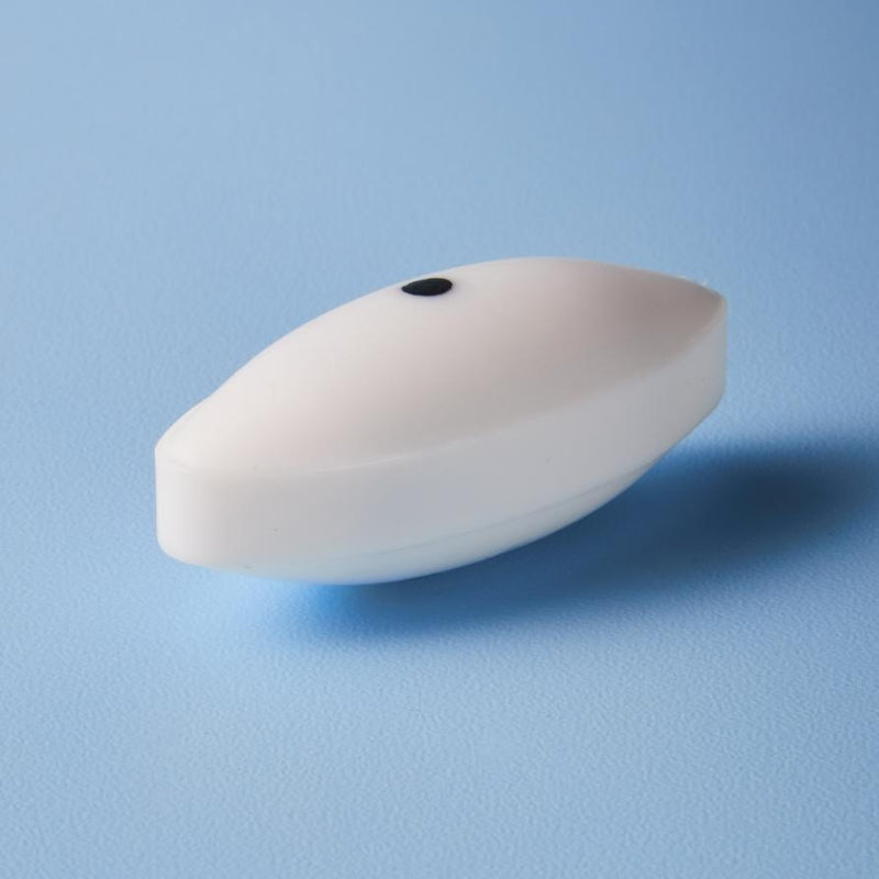 Turbo oval magnetic stirrer bars, PTFE coated