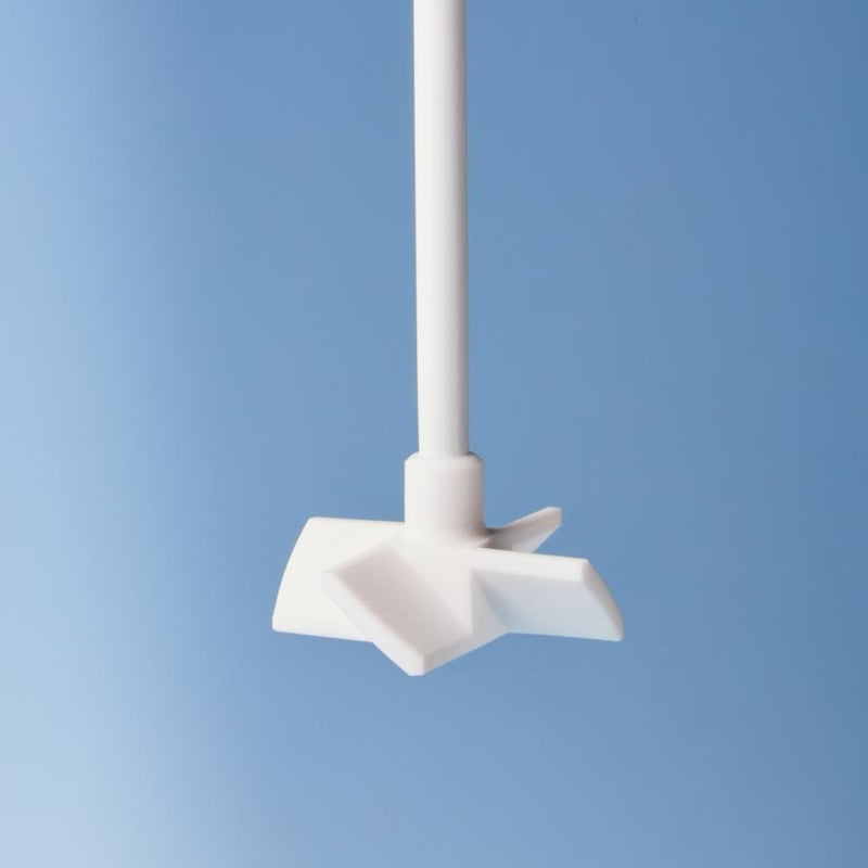 Screw propeller shaft stirrers, PTFE coated