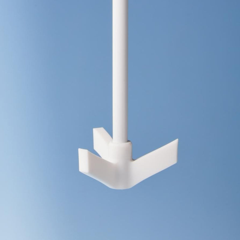 Retreat curve shaft stirrers, PTFE coated