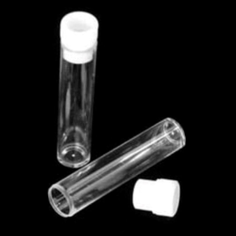 Vials with push-in cap, PS