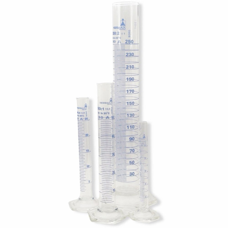Premium measuring cylinders, glass