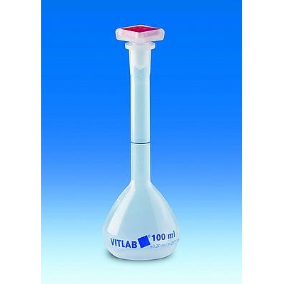 Volumetric flasks with PP NS stopper, PP