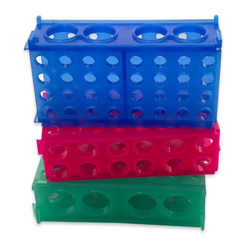 Tube rack, PP, 4 hole sizes