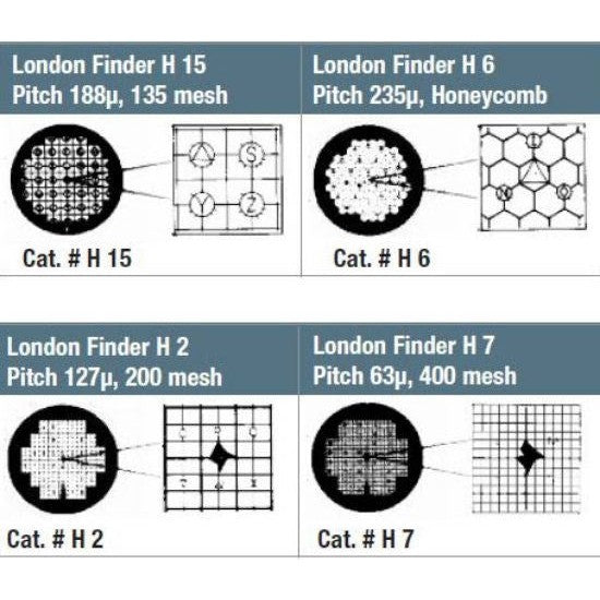 Quantifoil R holey carbon coated London finder grids