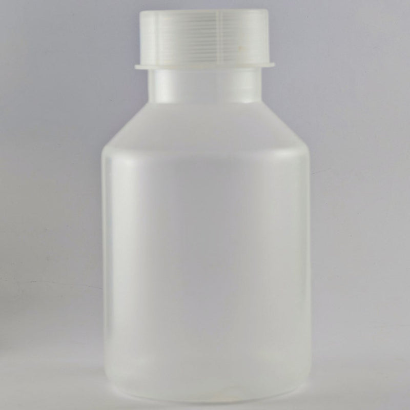 Bottles with screw cap, wide-neck, PP