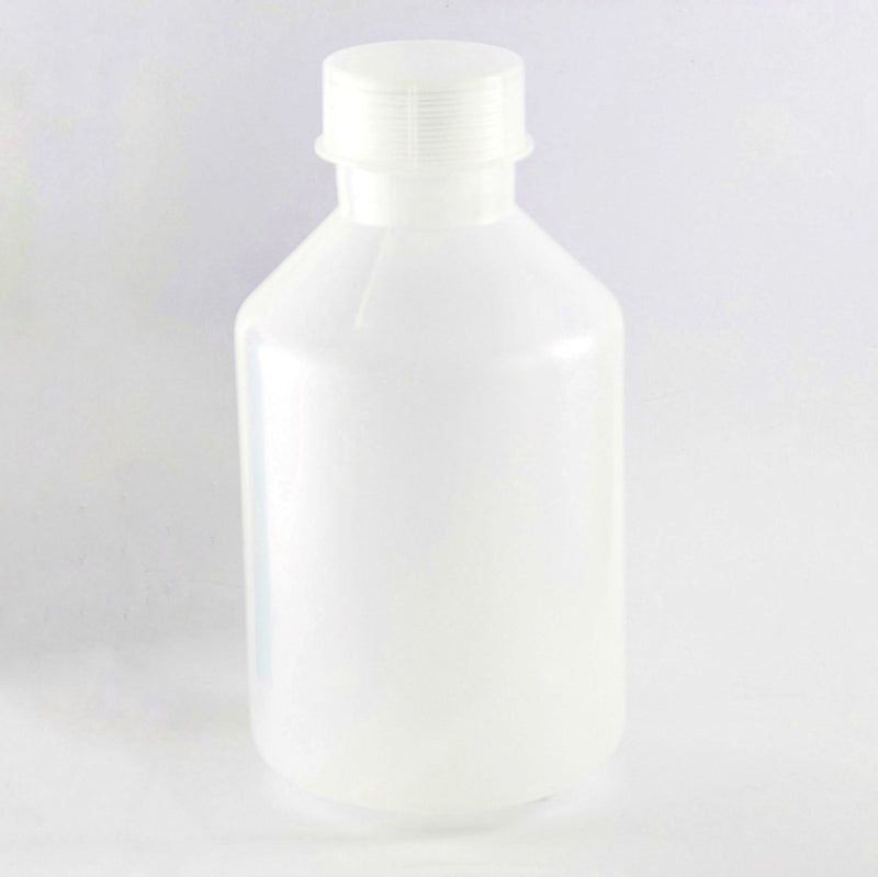 Bottles with screw cap, wide-neck, PP