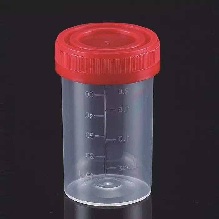 Specimen containers, PE/PP