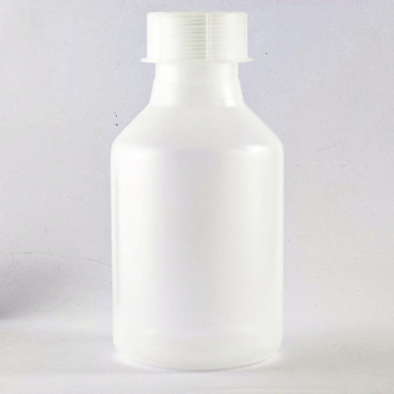 Bottles with screw cap, wide-neck, PP