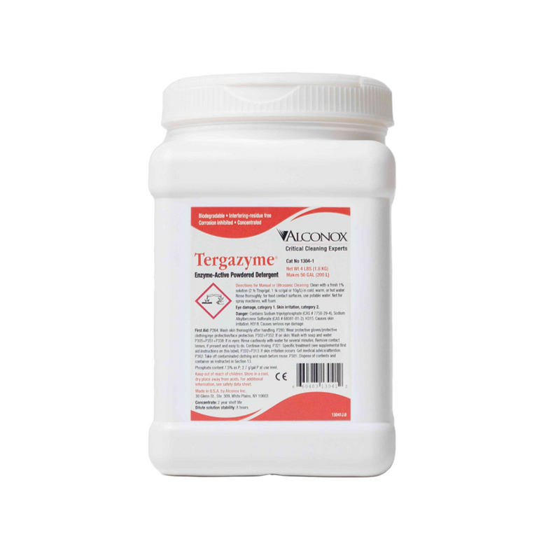 Tergazyme enzyme-active powdered detergent