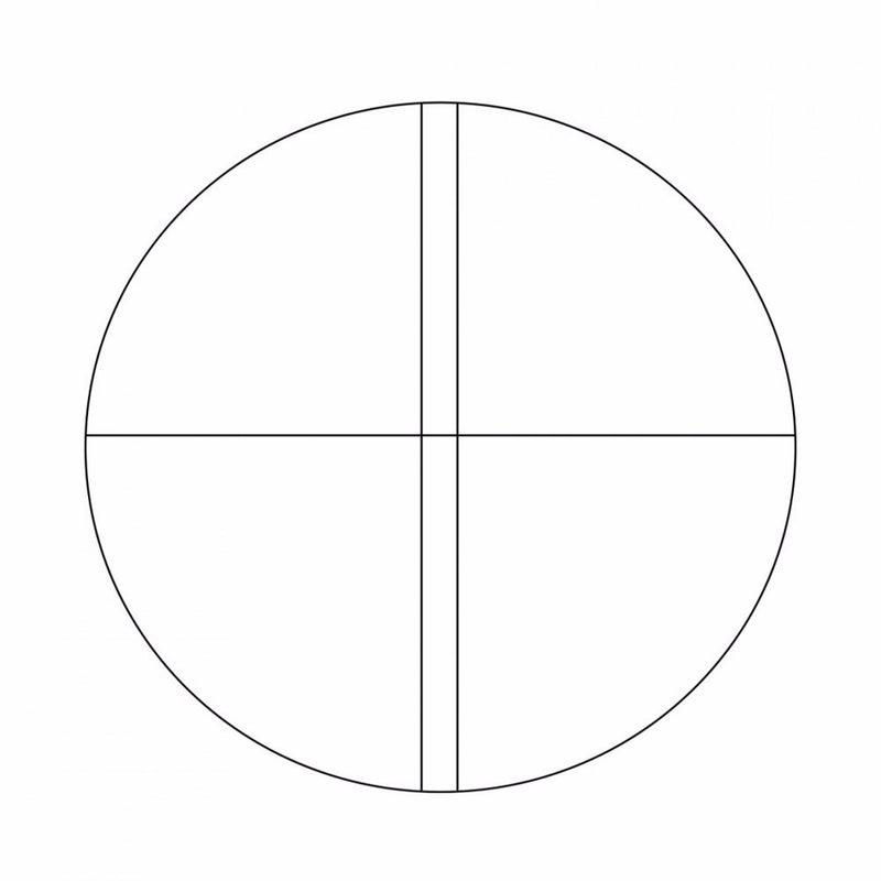 NE54 eyepiece reticles, vertical gauge + horizontal line