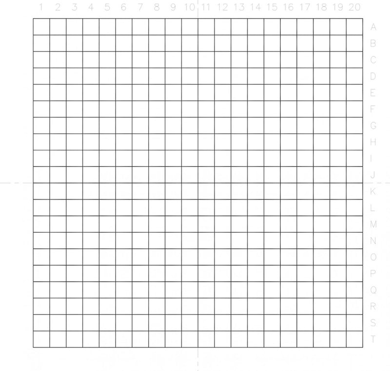 NE71 eyepiece reticles, indexed grid