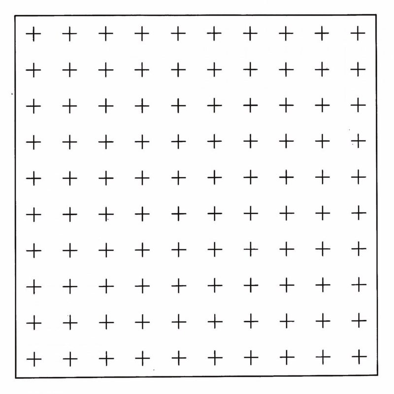 NG14 eyepiece reticles, counting pattern