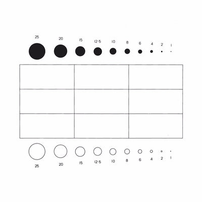 NG1 eyepiece reticles, Patterson globes and circles