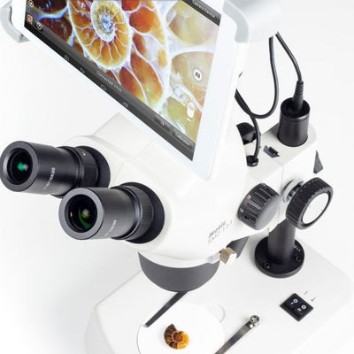 Moticam BTX8 microscope touchscreen tablet