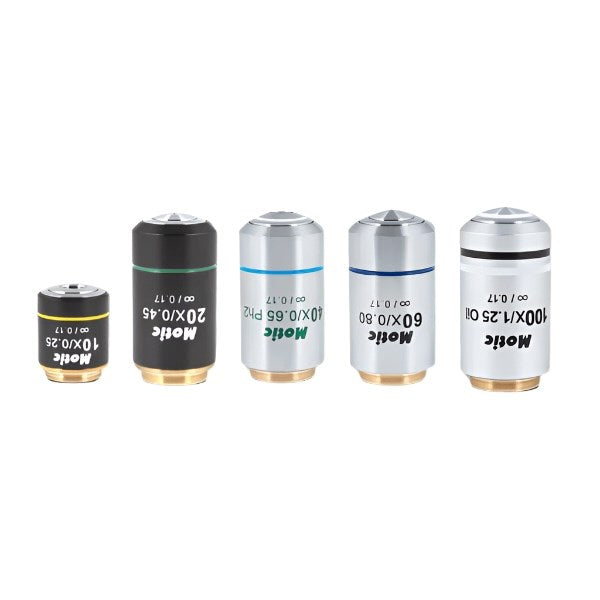 Accessories and replacement parts for Motic AE31 microscope