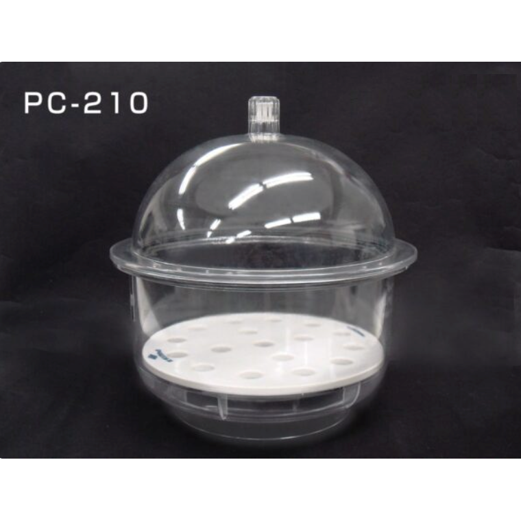 Polycarbonate vacuum desiccators