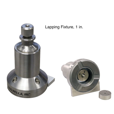 PELCO precision lapping fixtures and mounts