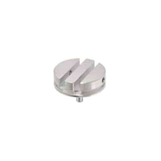 SEM vice specimen mount, large double slotted, pin mount