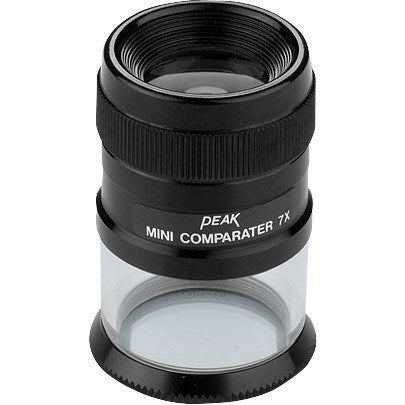 Peak mini comparater magnifier, 7x