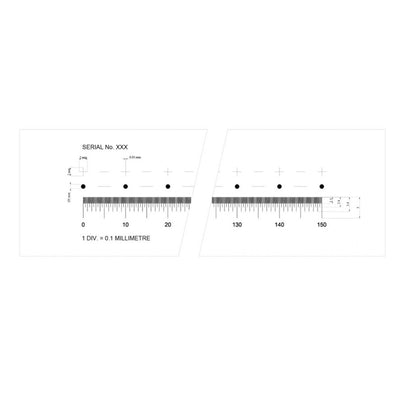 PS150XO long stage micrometers, 150mm x 0.1mm divisions + dot and cross series