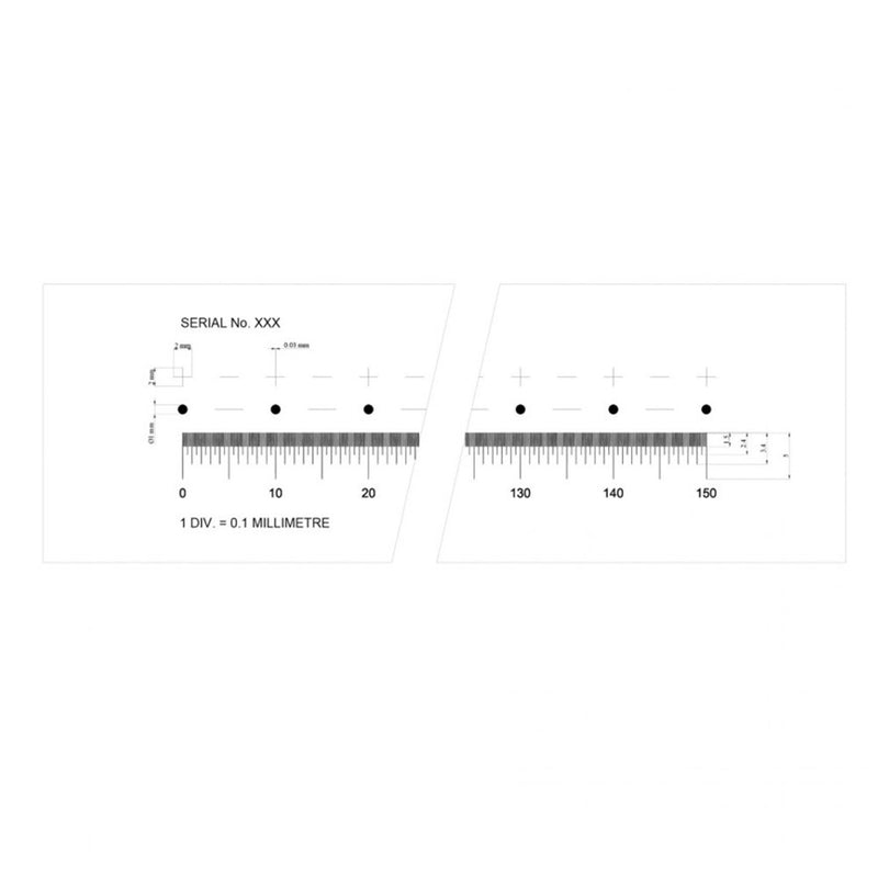 PS150XO long stage micrometers, 150mm x 0.1mm divisions + dot and cross series