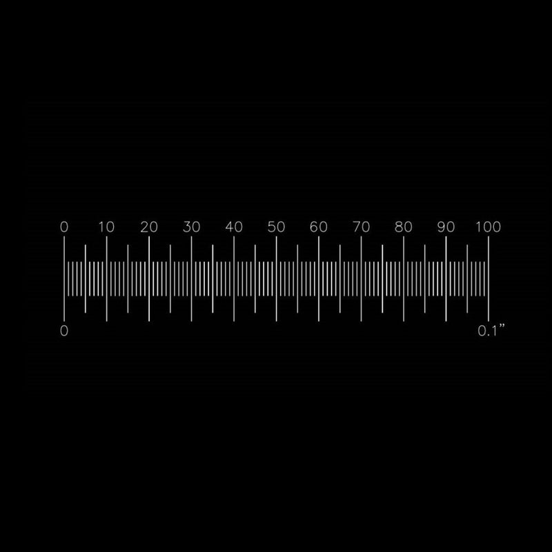 PS4R stage micrometers, 0.1&