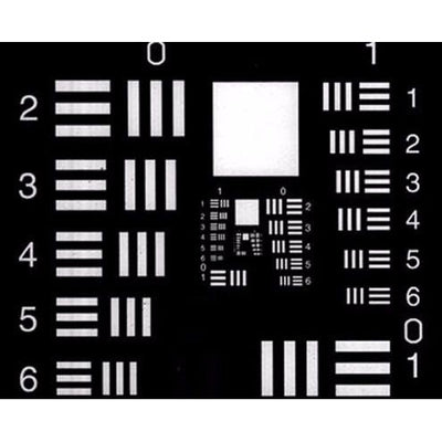 R71 USF resolution test charts, positive image