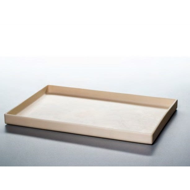 Ceramic laboratory rectangular combustion trays