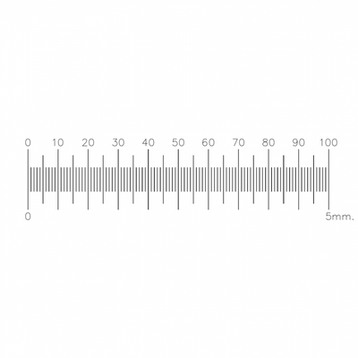 S2 stage micrometers, 5mm x 0.05mm divisions