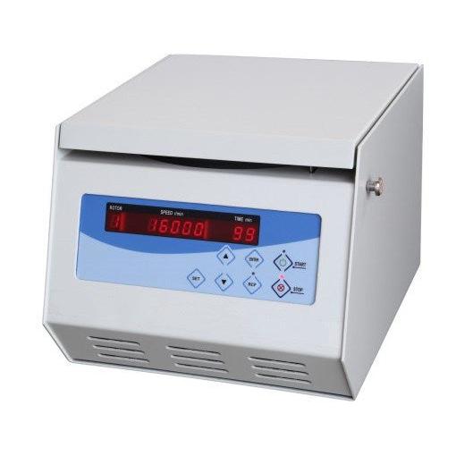 High-speed centrifuge with angle rotor 6 x 50ml