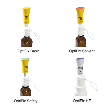 Optifix OptiFix bottle top dispensers – ProSciTech