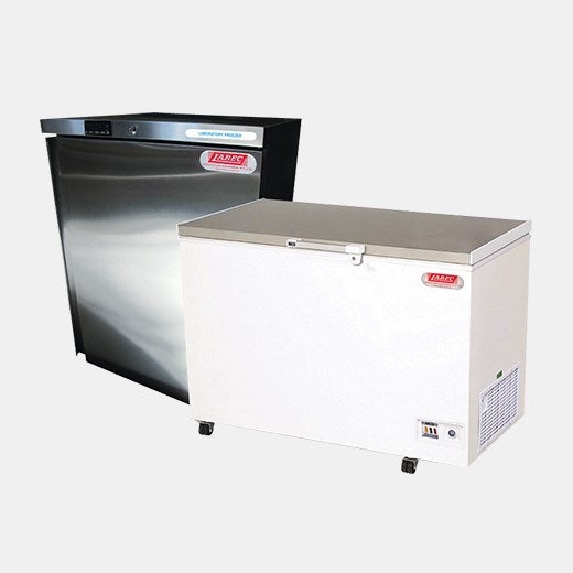 Spark proof freezers, upright and chest, -10C to -25C