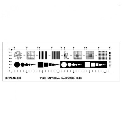 PS20 Universal image analysis calibration slides