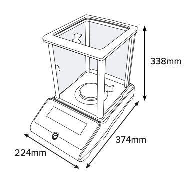 Solis analytical and semi-micro balances