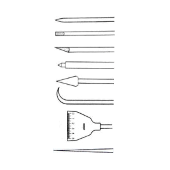 Micro-Tools hardened steel, microscopist set