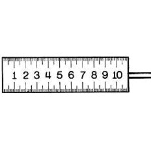 Micro-Tools hardened steel tips, ruler