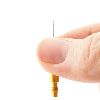 Ultra micro-tool tip, tungsten, needle tip radius 5um