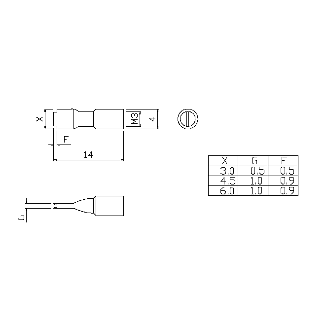 Vacuum slit tips for C and F series wands