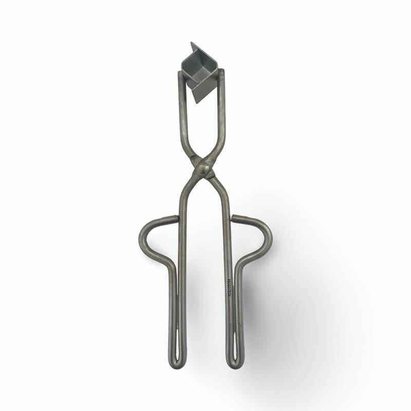Flask tongs, SS, 6mm thick